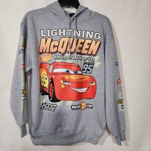 Lighting McQueen gray hoodie women size small